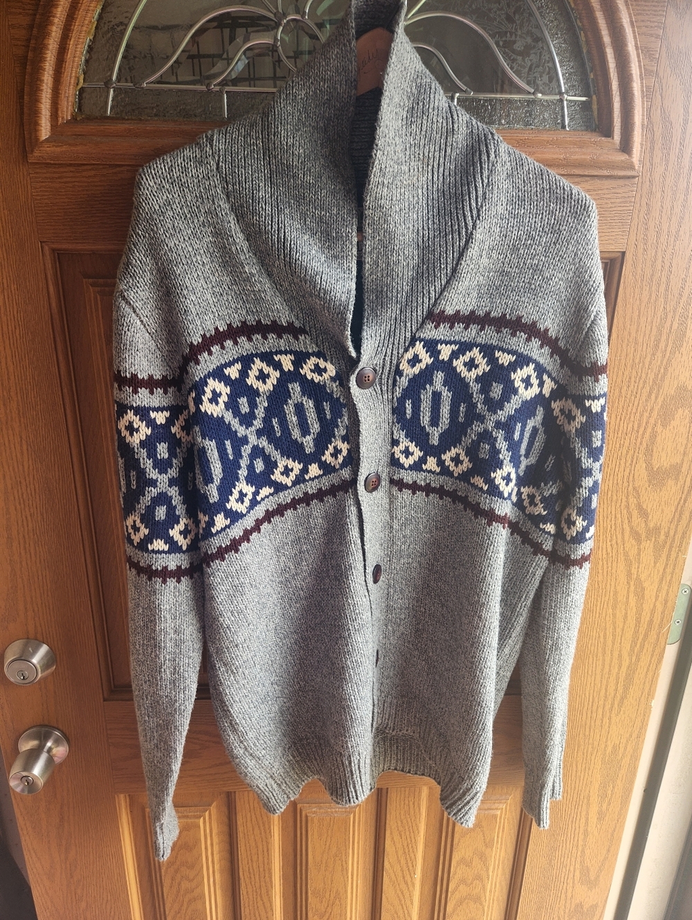 Mens XL Cedarwood State Knit Wear  Sweater